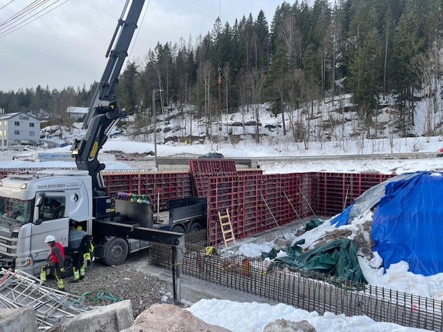 Kulvert under RV4 ved Gjelleråsen