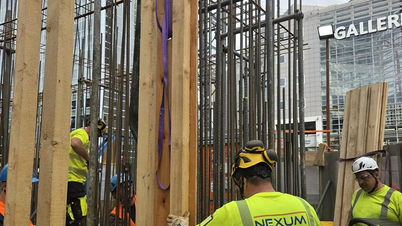 Nexum Construction utfører glidestøp ved Spektrumkvarteret i Oslo